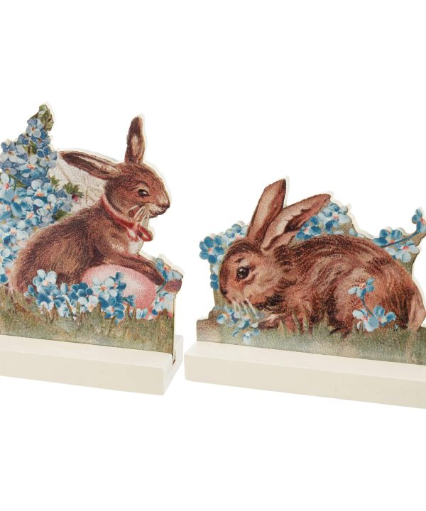 Easter Bunnies Stand Up Set/2 Cheap Cost