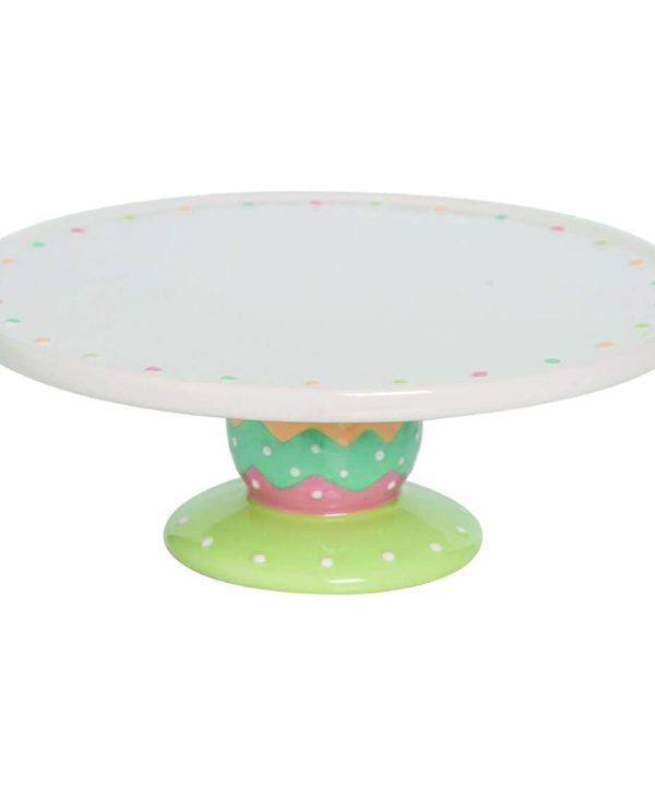 Easter Dottie Cake Stand Cheap Genuine