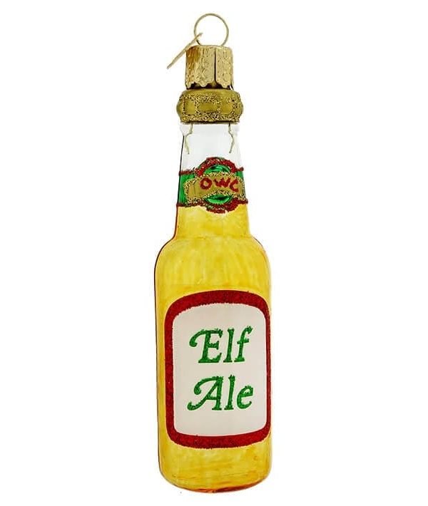 Elf Ale Beer Ornament Free Shipping Fast Delivery