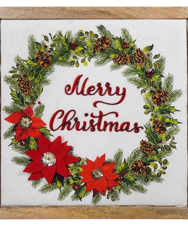 Embellished Christmas Wreath Decor Visit New