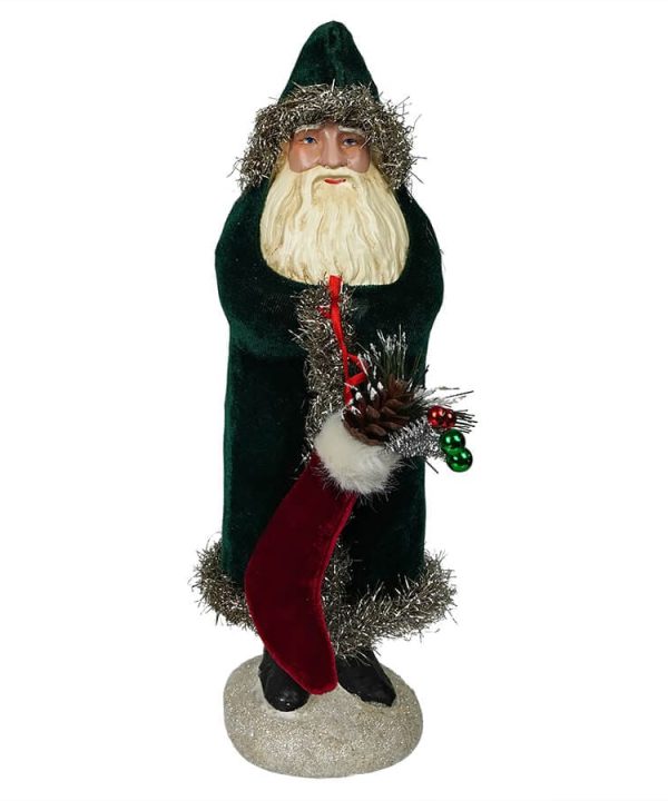 Evergreen Velvet Belsnickle Santa Factory Outlet Cheap Pice