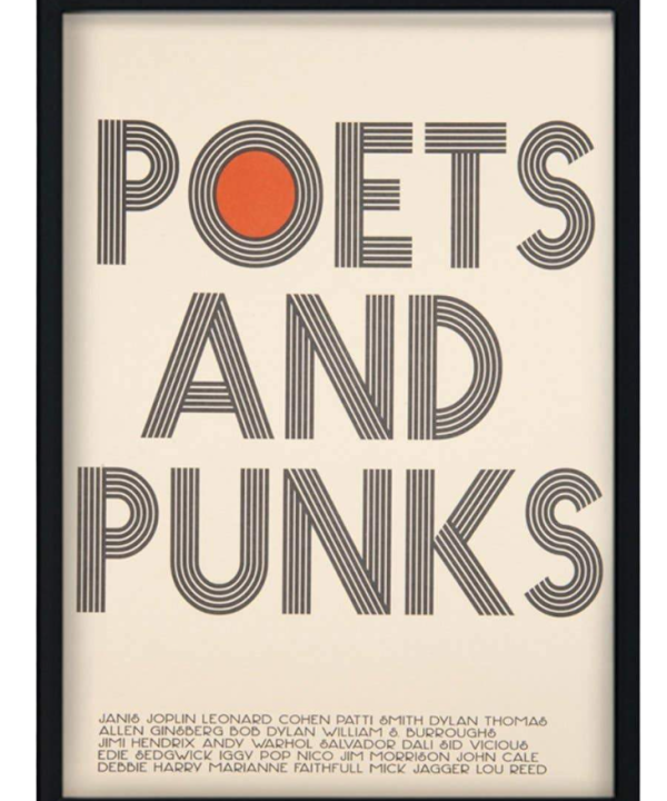 Poets and Punks Art Giclée Print Buy Cheap With Credit Card