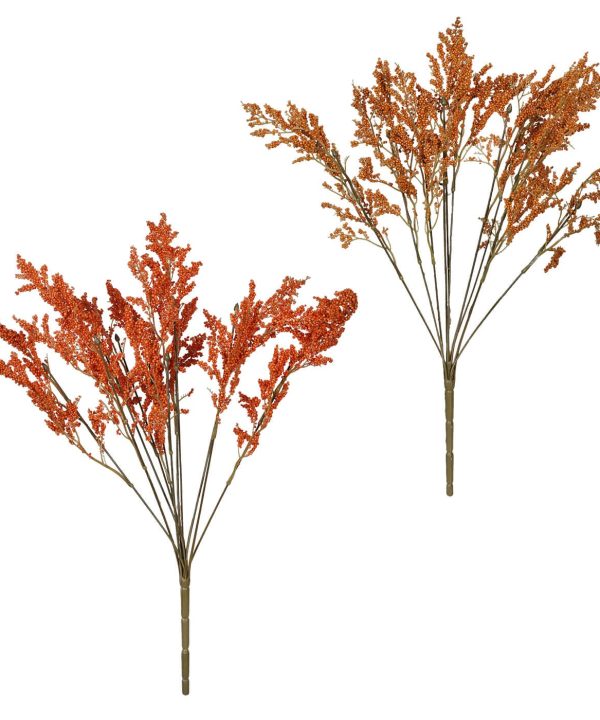 Fall Berry Bush Picks Set/2 Cheap Low Pice Fee Shipping