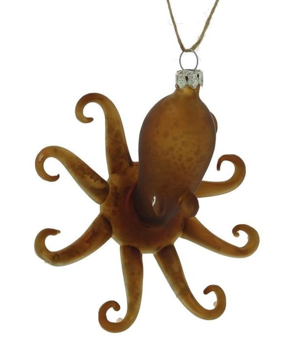 Fantastical Brown Octopus Ornament Tumblr