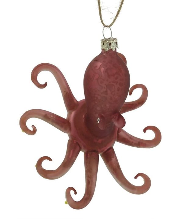 Fantastical Pink Octopus Ornament Sale Recommend