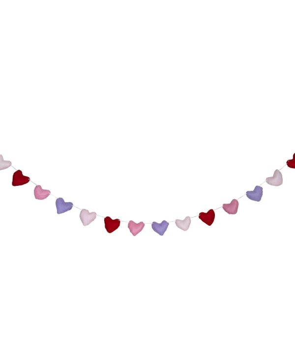 Felt Hearts Banner Free Shipping Tumblr