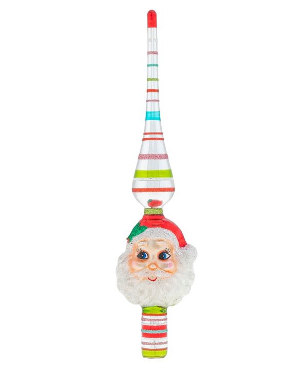 Festive Fete Santa Finial Sast Online