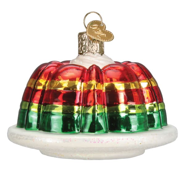 Festive Gelatin Mold Ornament Free Shipping Popular