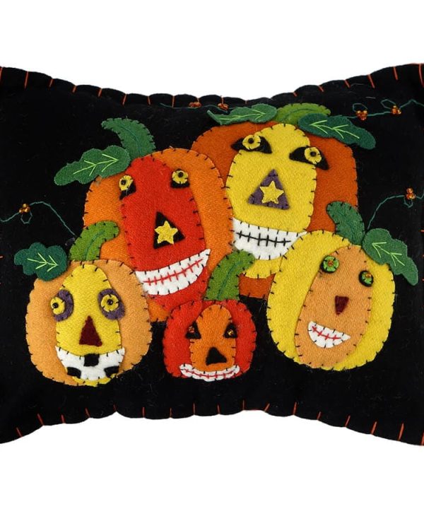 Five Pumpkins Pillow Good Selling Sale Online