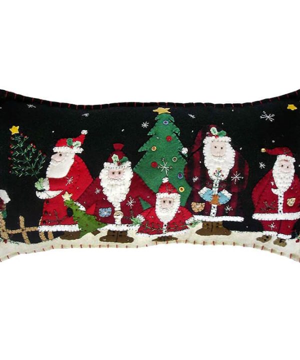 Five Santas Pillow Buy Cheap Official Site