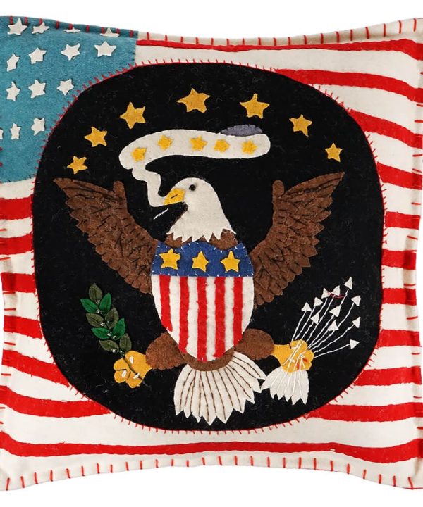 Flag Pillow With Eagle Wholesale Pice Cheap Pice
