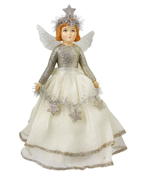 Flea Market Angel Tree Topper Brand New Unisex Cheap Online