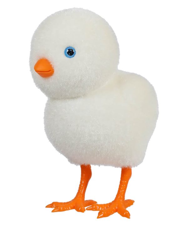Flocked White Chick Amazon Cheap Pice