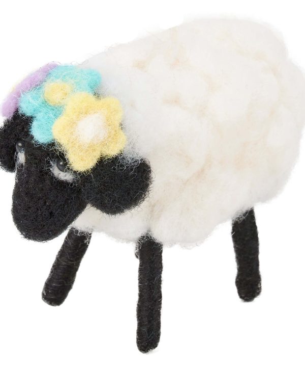 Floral Sheep Critter Ornament Cheap Cheap Online