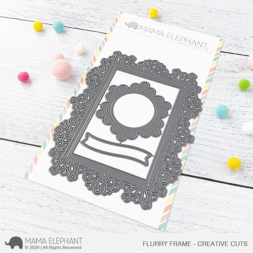 Mama Elephant FLURRY FRAME - CREATIVE CUTS How Much For Sale