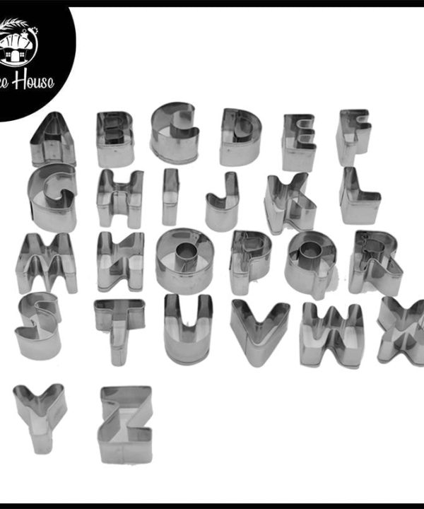 A to Z UpperCase Alphabet Stainless Steel Cookie Cutter Really For Sale