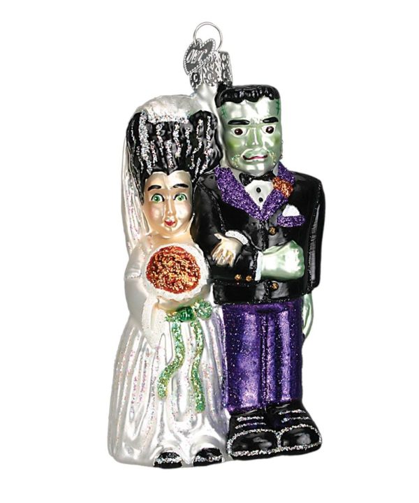 Frankenstein & Bride Ornament Pictures For Sale