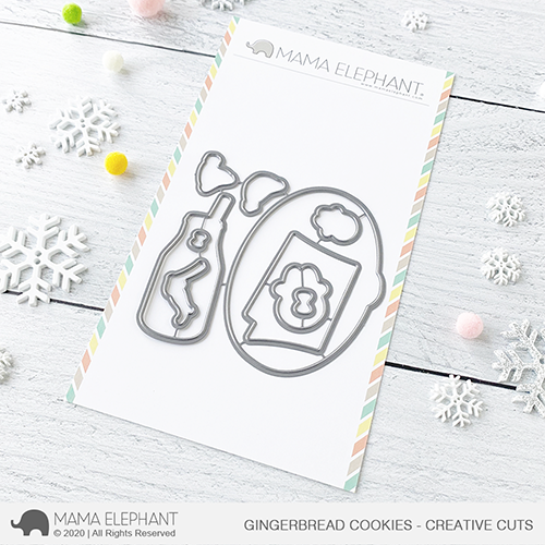 Mama Elephant GINGERBREAD COOKIES - CREATIVE CUTS Outlet Low Pice