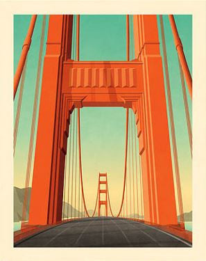 Golden Gate Bridge, San Francisco Art Print Buy Cheap With Credit Card