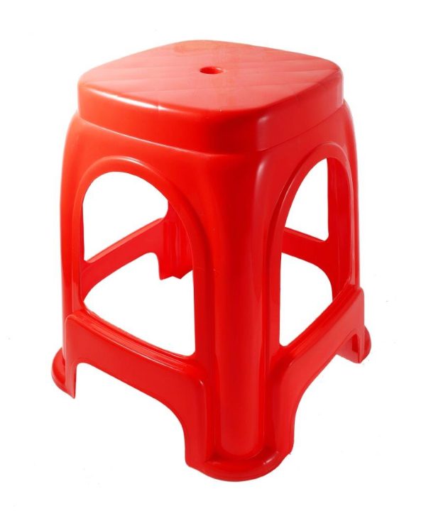 Plastic Chair Stool Home Kitchen Outdoor Stackable 29.5*48.5 cm Outlet Reliable