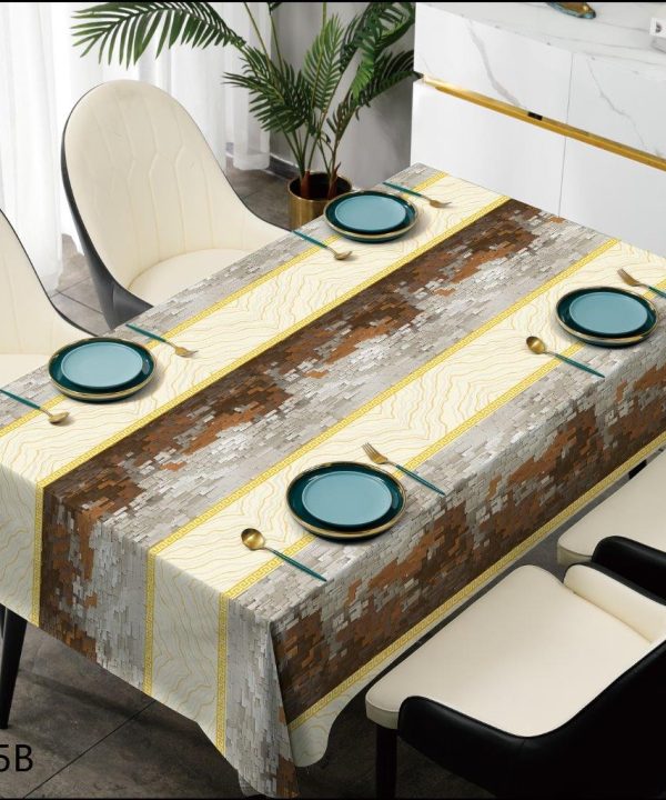 Premium Abstract Design PVC Table Cloth Table Cover Protector 1.37*20 m Cheap Order