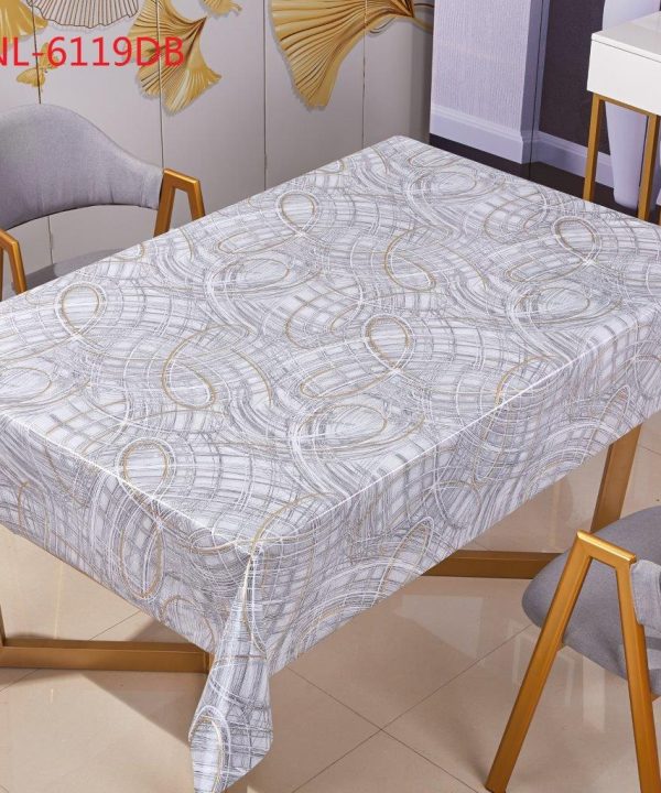 Premium Abstract Design PVC Table Cloth Table Cover Protector 1.37*20 m With Credit Card Online