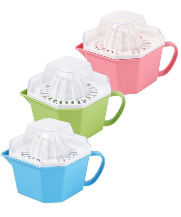 Plastic Hand Press Fruit Juicer Citrus Lemon Squeezer 10 cm Fashionable Online