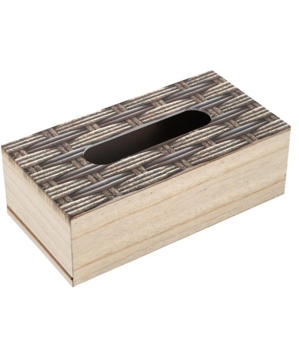 Premium Quality Abstract Design MDF Rectangular Tissue Box Napkin Holder 25*13*8 cm Sale Online Online
