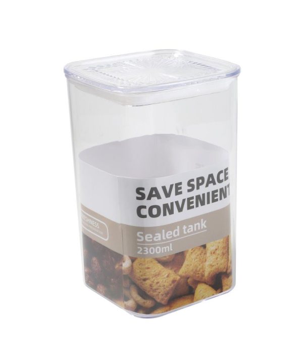 Multipurpose Plastic Airtight Food Container Fruits and Nuts Storage Box 13*13*21 cm 2.3 Litre Cheap Footlocker Finishline