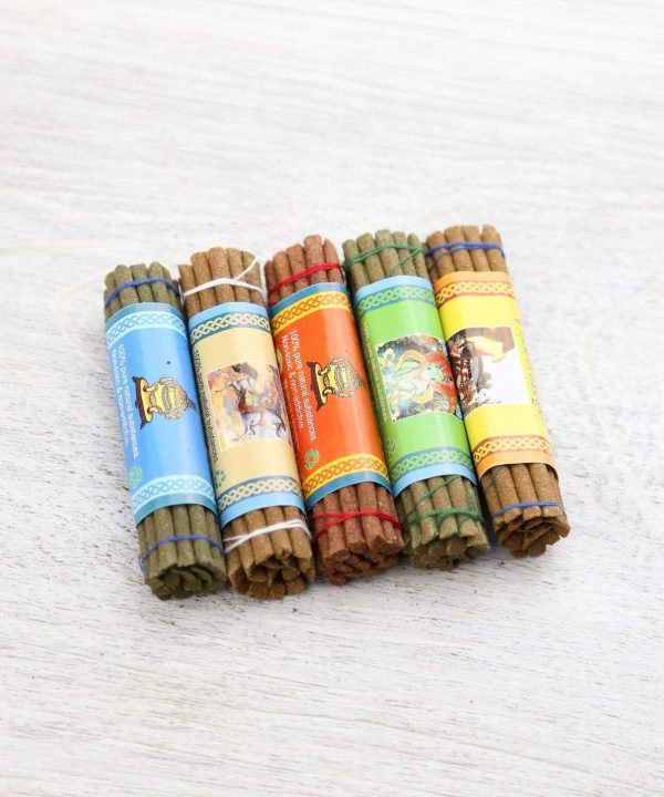 Set of 5 Himalayan Incense Marketable For Sale