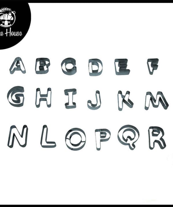 Big Large Size Alphabet Cutter Set Steel A To Z Complete Perfect For Sale
