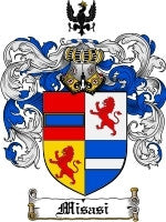 Misasi Family Crest / Coat of Arms JPG or PDF Image Download Buy Cheap Limited Edition