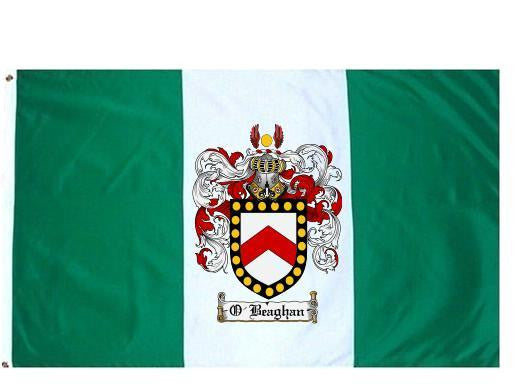 O'Beaghan Coat of Arms Flag / Family Crest Flag For Sale Sale Online