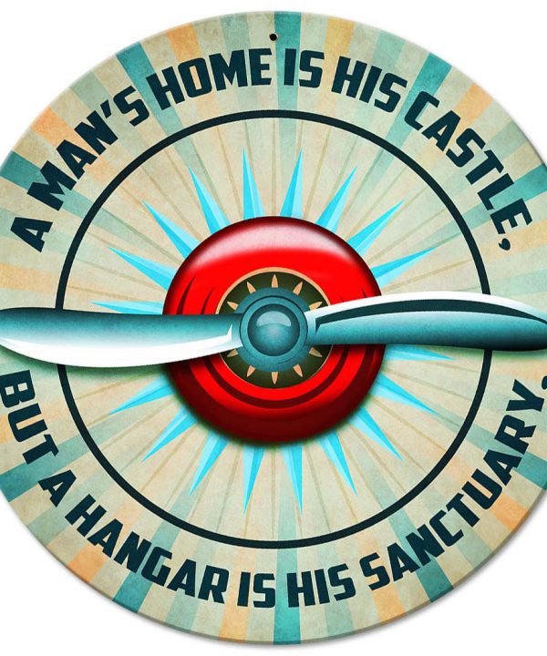 "A Man's Hangar" Sign Clearance Online Official Site