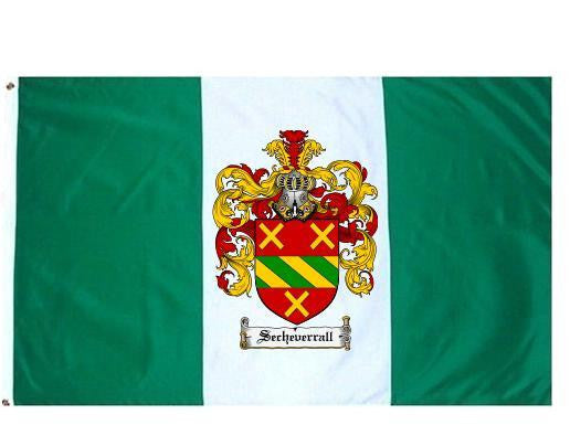 Secheverrall Coat of Arms Flag / Family Crest Flag Free Shipping Pices