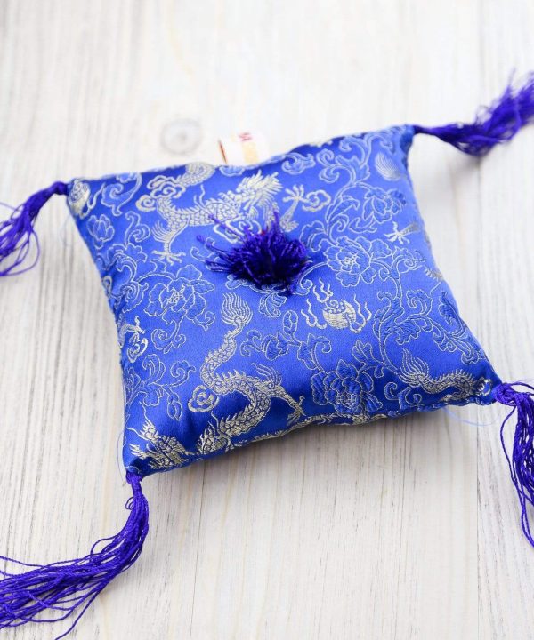Blue Dragon Singing Bowl Pillow Best Wholesale Cheap Pice
