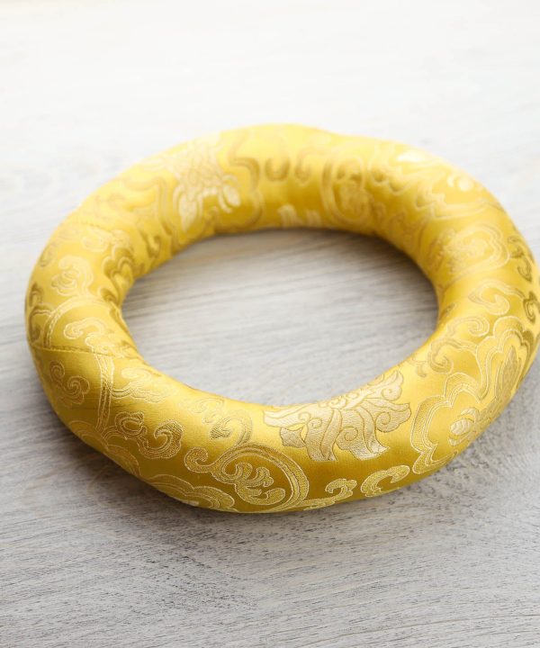 Large Gold Singing Bowl Ring Cushion Discount Low Pice
