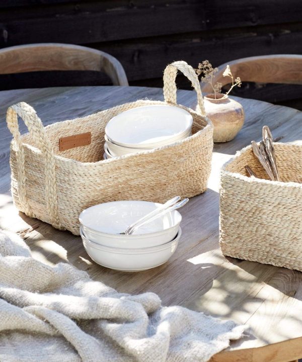 Jute Tray Basket Free Shipping Fake