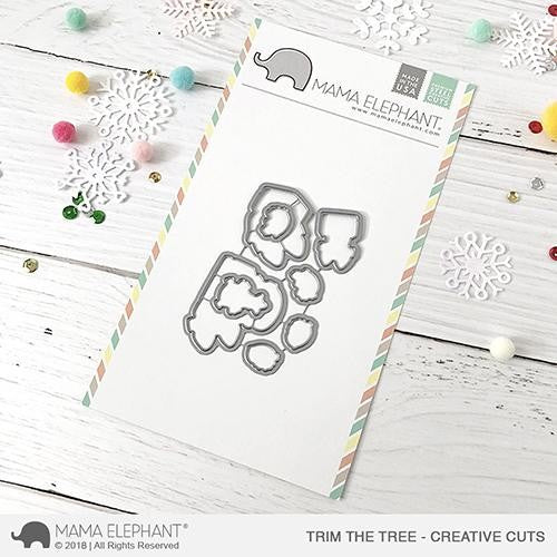 Mama Elephant TRIM THE TREE - CREATIVE CUTS Amazon For Sale