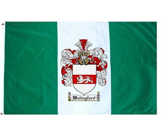 Walingford Coat of Arms Flag / Family Crest Flag Sale Low Pice