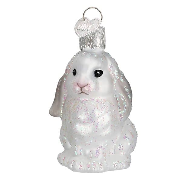 White Baby Bunny Ornament Cheap Wholesale