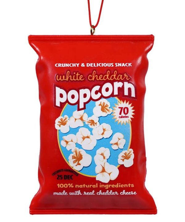 White Cheddar Popcorn Snack Bag Ornament Cheap Sale Pictures
