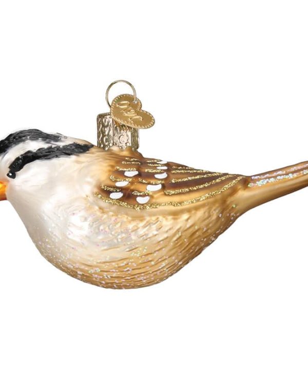 White Crowned Sparrow Ornament Low Pice For Sale