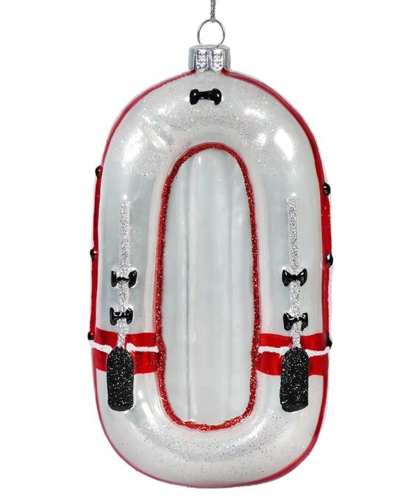 White Raft Ornament Sale Shop Offer