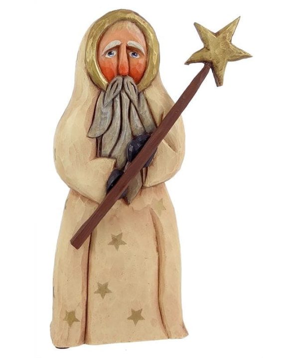 White Santa With Star On Staff The Best Store To Get