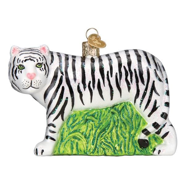 White Tiger Ornament Discount 2025 New
