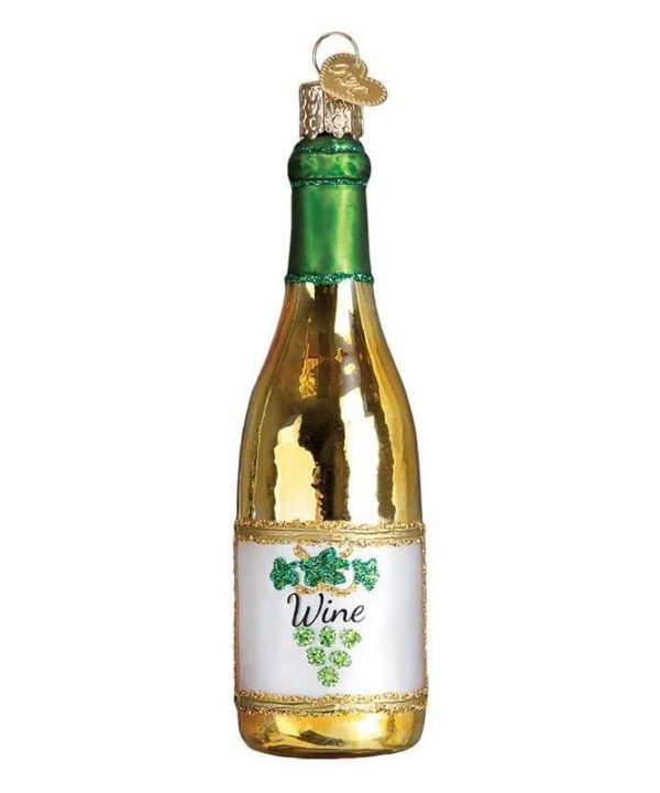 White Wine Bottle Ornament Outlet 2025 New