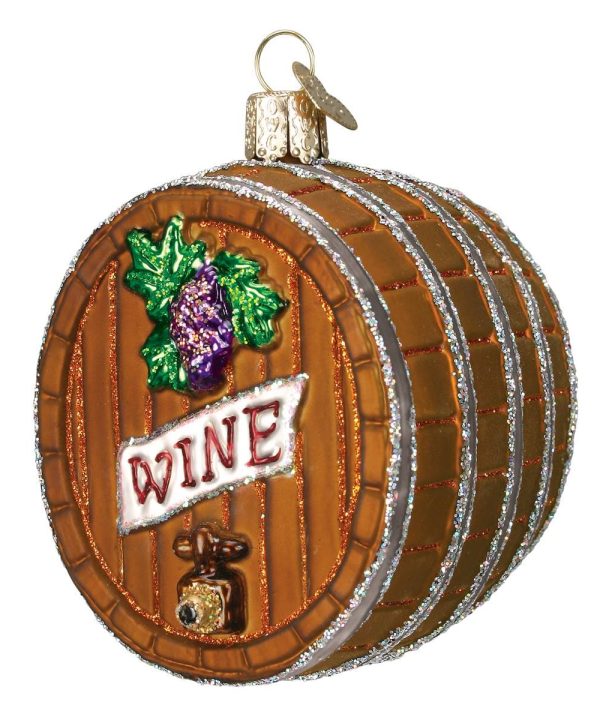 Wine Barrel Ornament Clearance Latest