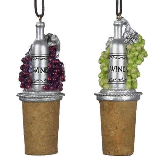 Wine Cork Ornaments Set/2 2025 New Sale Online