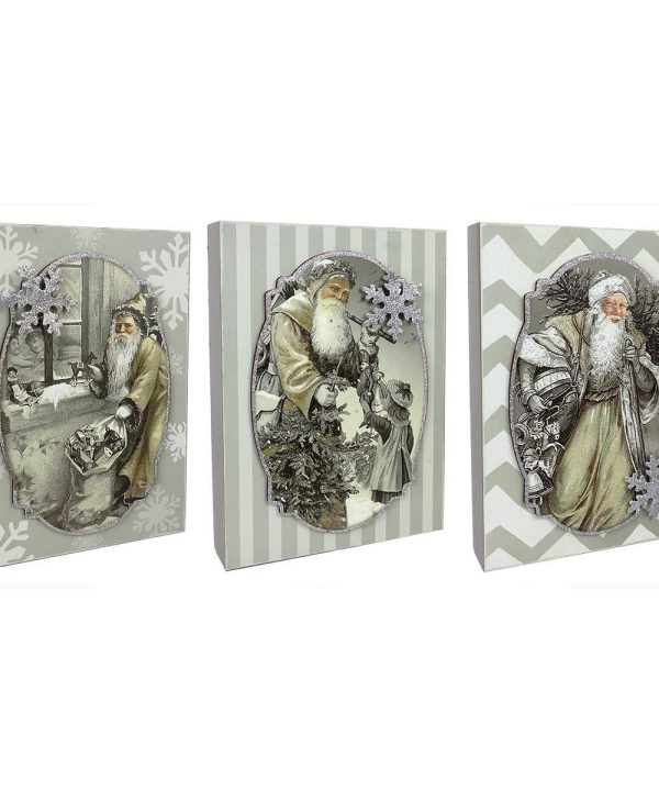 Wintry Santa Image Boards Set/3 Free Shipping Fashion Style